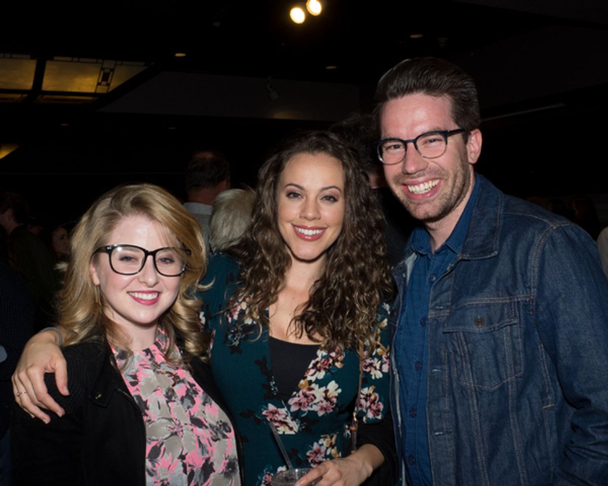 Carly Bracco, Donna Louden, and Richie Ferris at 