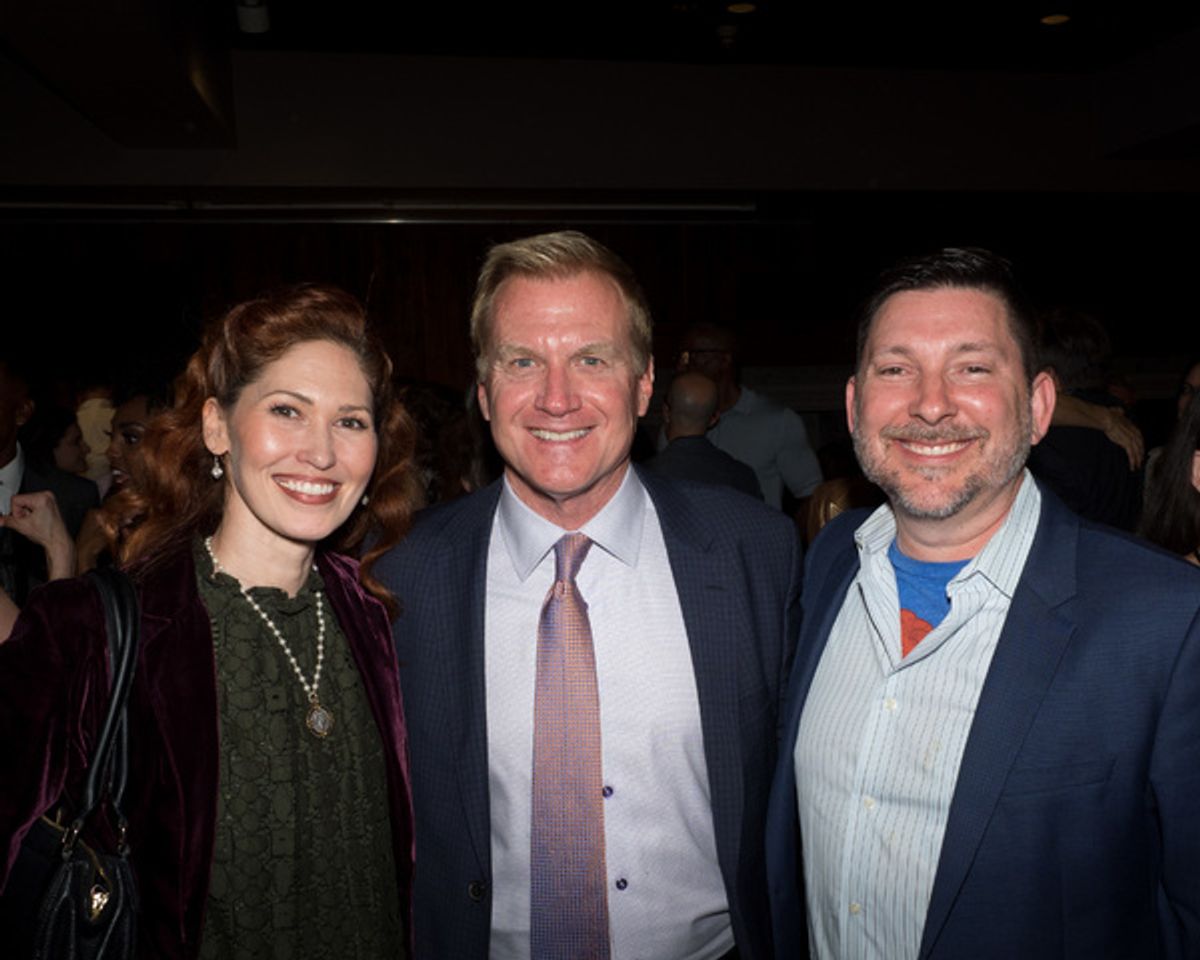 April Malina, Tom McCoy, and Jason Niedle at 