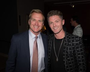 Tom McCoy with Director/Choreographer Spencer Liff @ BroadwayWorld Tom McCoy with Director/Choreographer Spencer Liff Photo