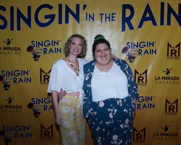 Kaitlin McCoy and Hair/Wig/Makeup Designer EB Bohks Photo