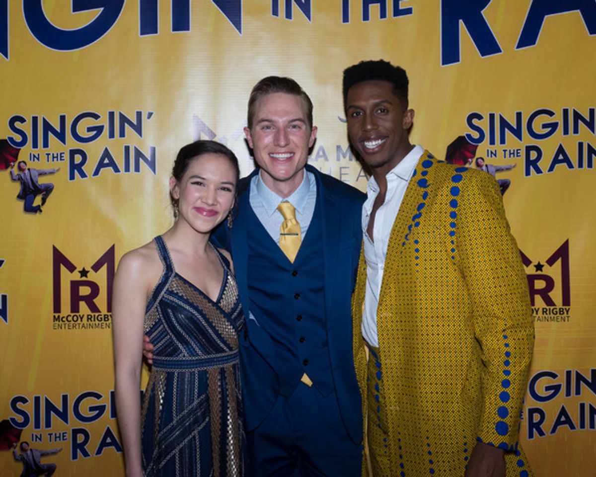 Kimberly Immanuel, Michael Starr, and Brandon Burks at 