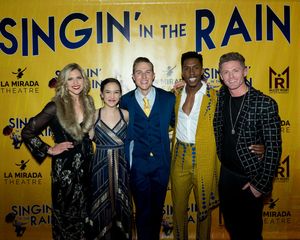 Sara King, Kimberly Immanuel, Michael Starr, and Brandon Burks with Director Spencer Liff @ BroadwayWorld Sara King, Kimberly Immanuel, Michael Starr, and Brandon Burks with Director Spencer Photo