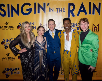 Sara King, Kimberly Immanuel, Michael Starr, Brandon Burks, and Bruce Merkle Photo
