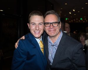 Michael Starr and Bryan Dobson @ BroadwayWorld Michael Starr and Bryan Dobson Photo