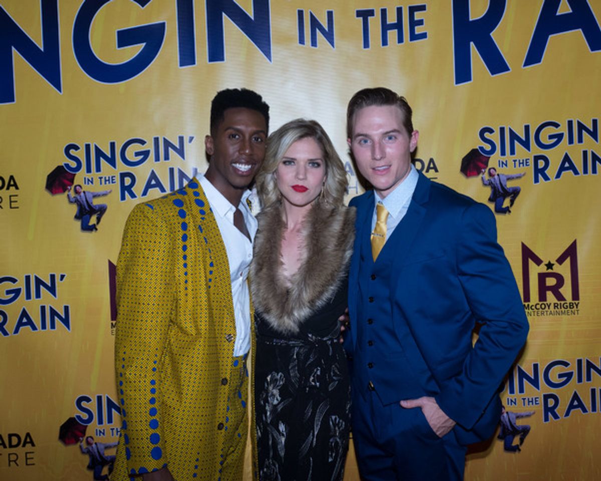 Brandon Burks, Sara King, and Michael Starr at 