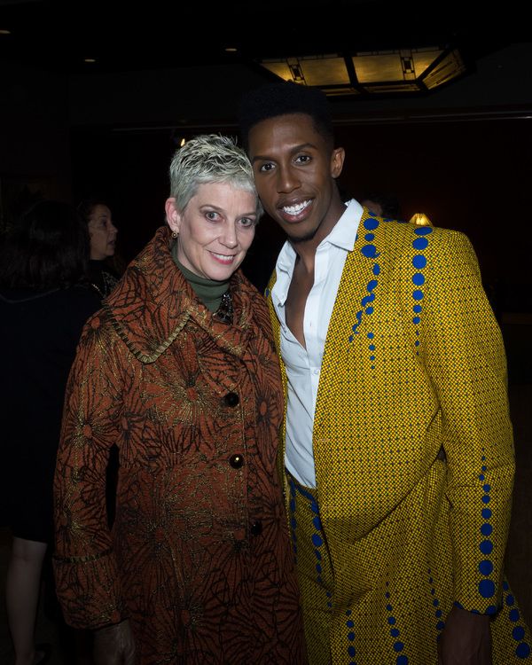Patricia Ward Kelly and Brandon Burks Photo