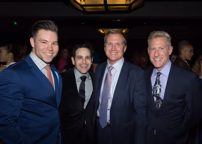 Todd Adamson, Justin Cowden, Tom McCoy, and Joe Everett Michaels Photo