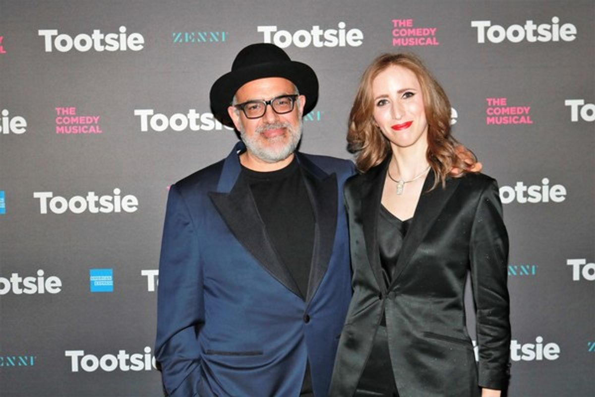 David Yazbek and Andrea Grody at 