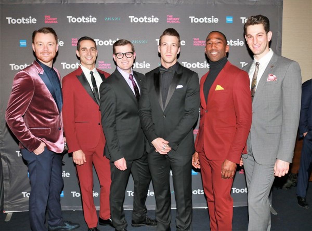 Barry Busby, Drew King, Nick Spangler, John Arthur Green, Anthony Wayne and Harris Milgrim at 