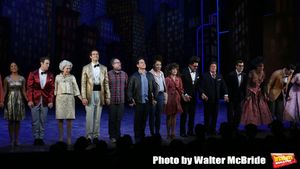 Julie Halston, John Behlmann, Andy Grotelueschen, Santino Fontana, Lilli Cooper, Sara Photo