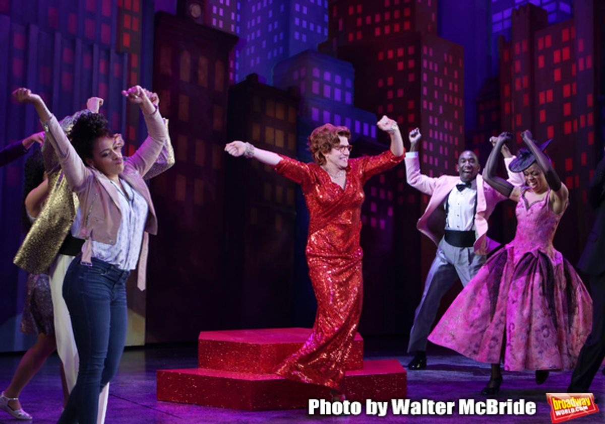 Santino Fontana with cast at 