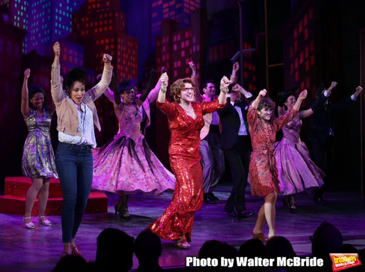 Lilli Cooper, Santino Fontana and Sarah Stiles at 