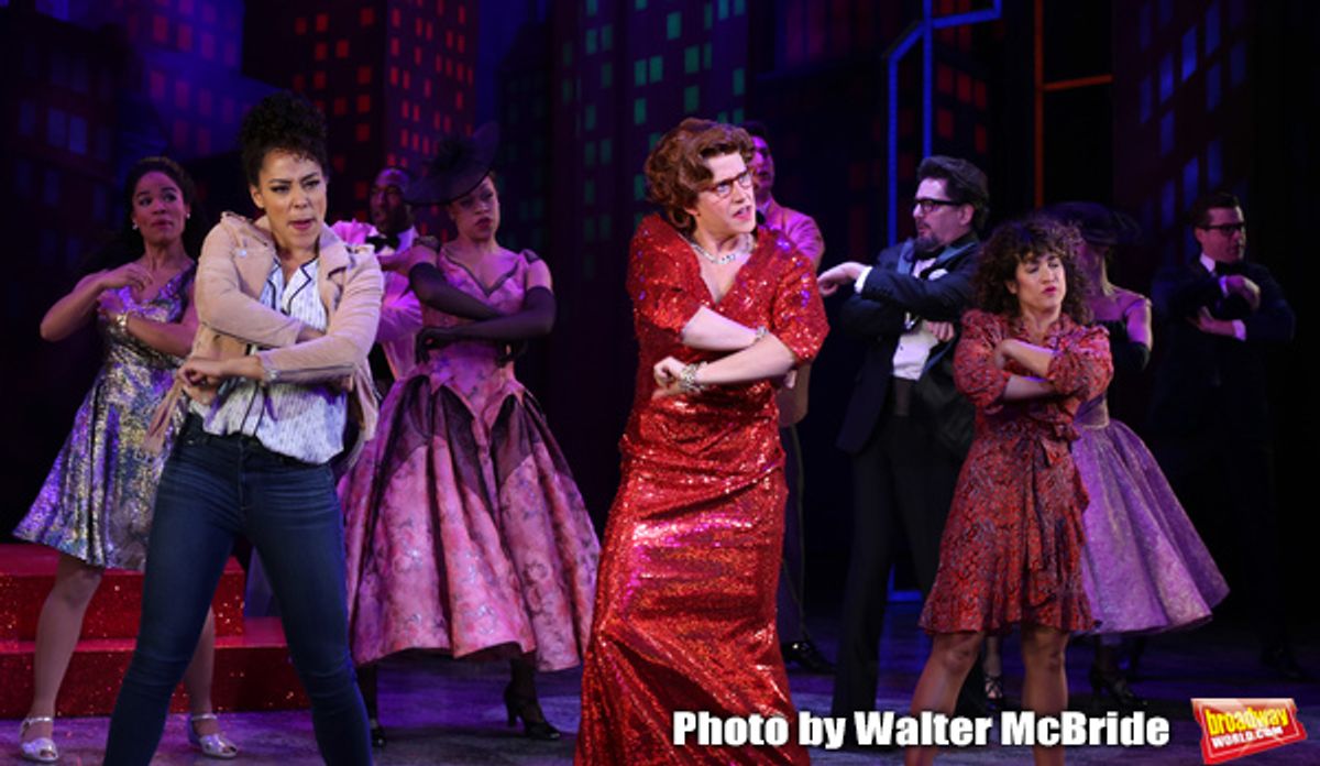 Lilli Cooper, Santino Fontana and Sarah Stiles at 