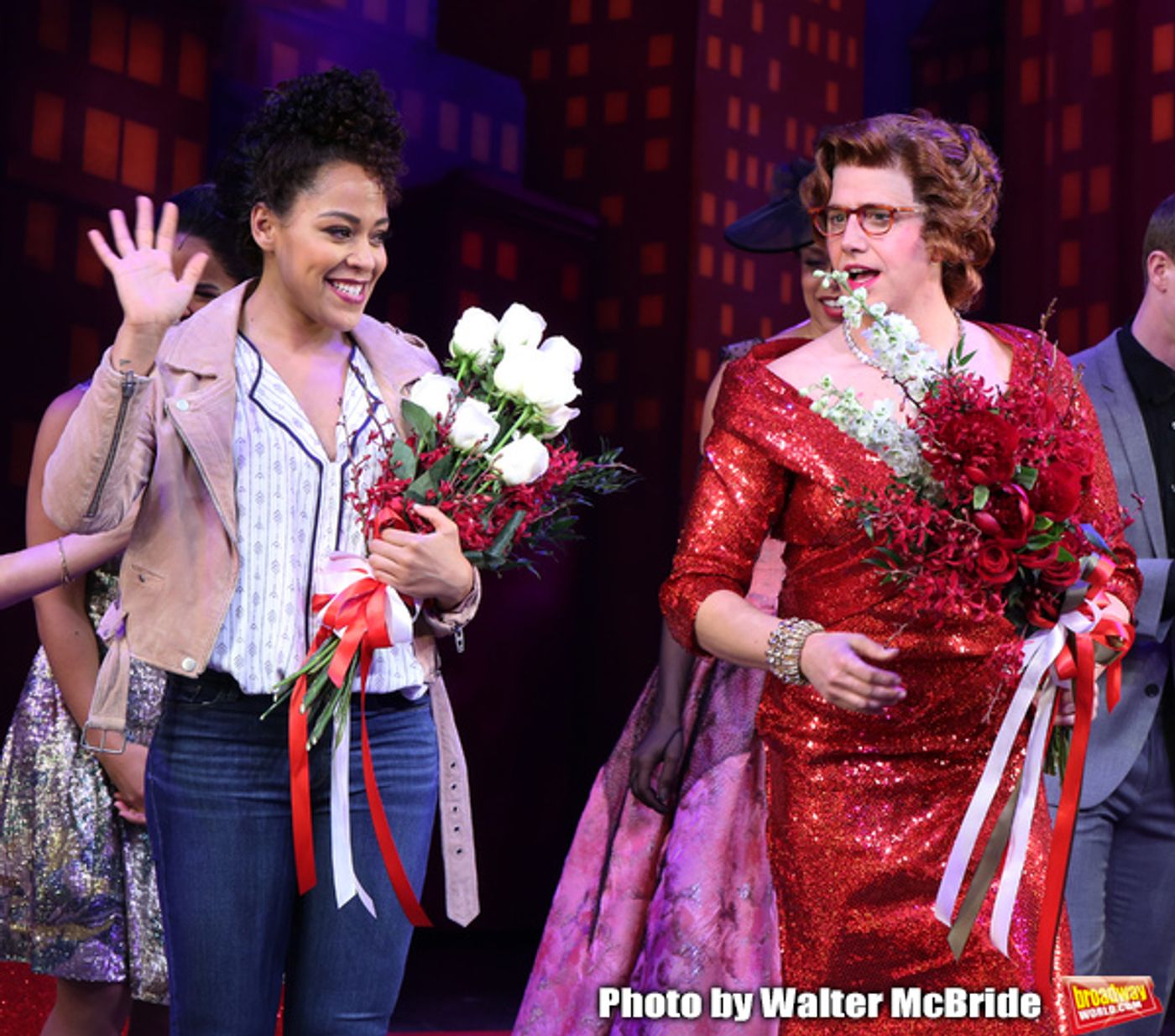 Photo Coverage: Santino Fontana and the Cast of TOOTSIE Take Their Opening Night Bows  Image