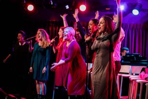 Proving ''females are strong as hell''    From left: Gail Dennison, Allie Seibold, Ma Photo