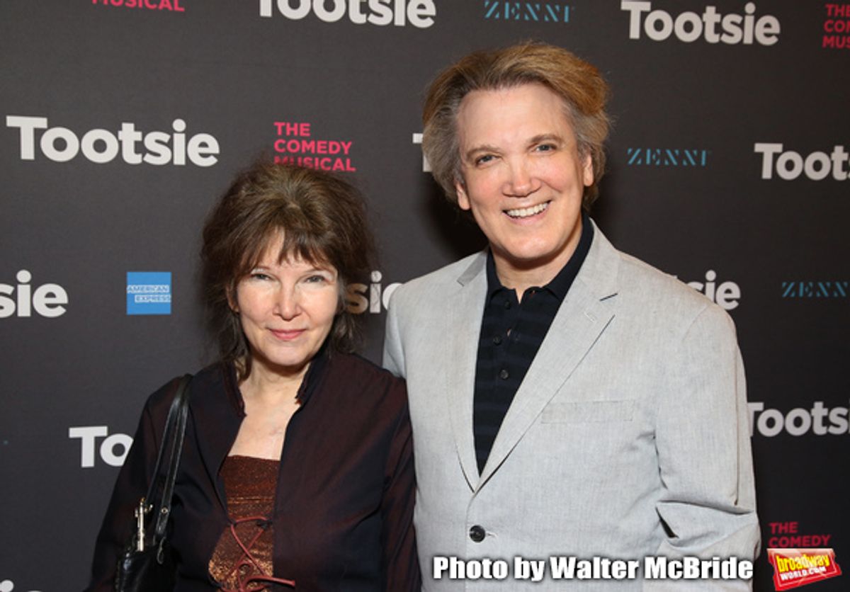 Charles Busch with his sister Margaret at 