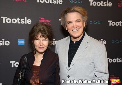 Charles Busch with his sister Margaret Photo