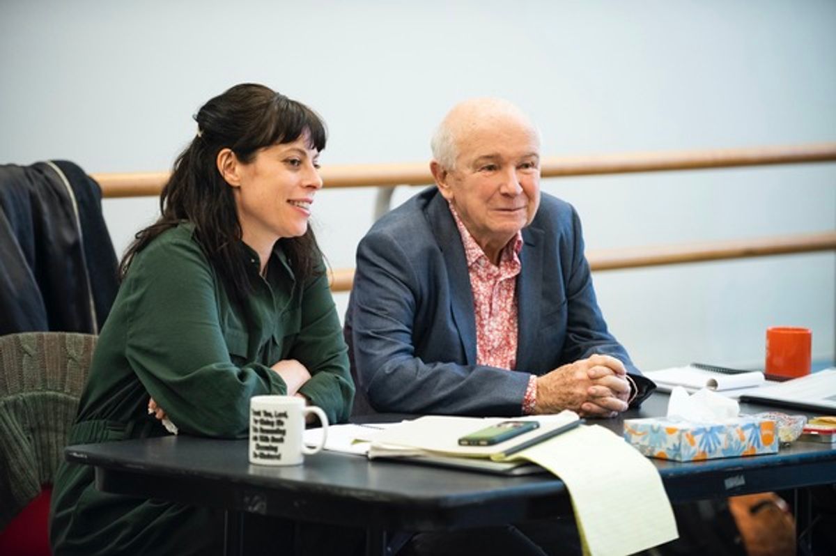Arin Arbus and Terrence McNally at 