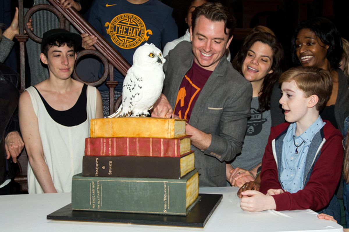 James Snyder and cast members of HARRY POTTER AND THE CURSED CHILD at 