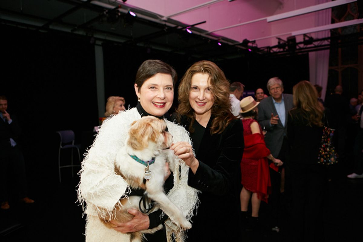 Isabella Rossellini & Barbara Broccoli at 