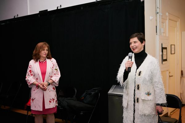 Jennifer J. Raab & Isabella Rossellini Photo