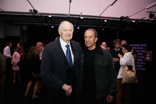 Alan Alda & Sasson Gabay Photo