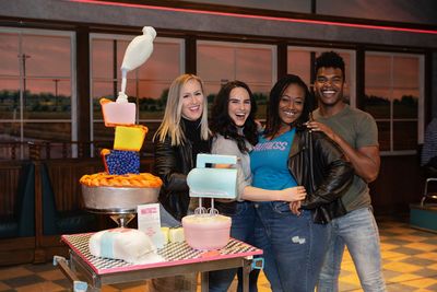 Stephanie Torns, Molly Hager, Charity Angel Dawson and Max Kumangai Photo