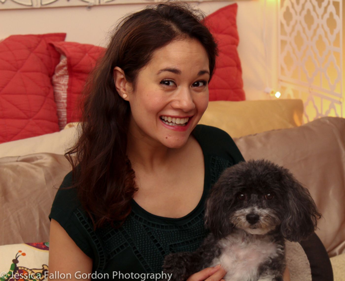 Tails of Broadway: Meet Ali Ewoldt's Playful Pooch, Mia Belle! Tails of Broadway: Meet Ali Ewoldt's Playful Pooch, Mia Belle! Image