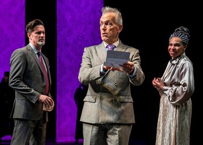 Larry Yando, Tim Decker, Karen Aldridge Photo