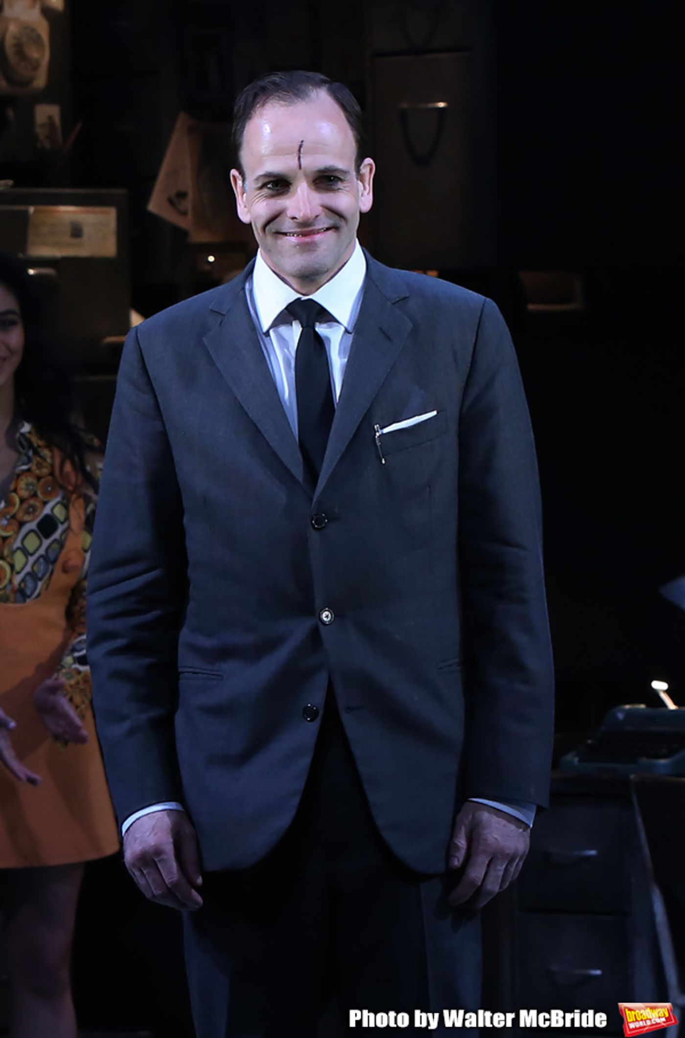 Photo Coverage: Johnny Lee Miller, Bertie Carvel, and the Cast of INK Takes Their Opening Night Bows!  Image