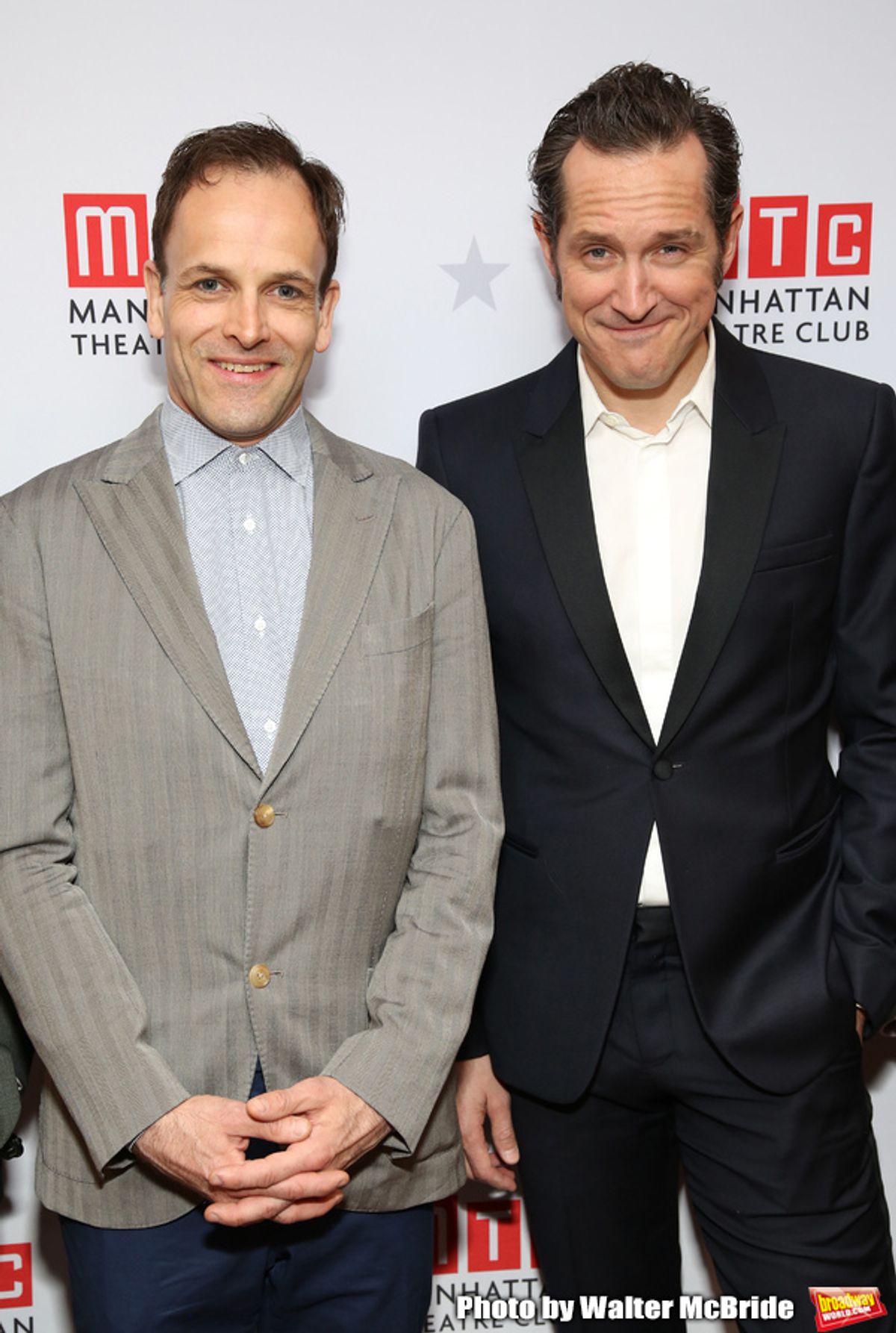 Johnny Lee Miller and Bertie Carvel at 