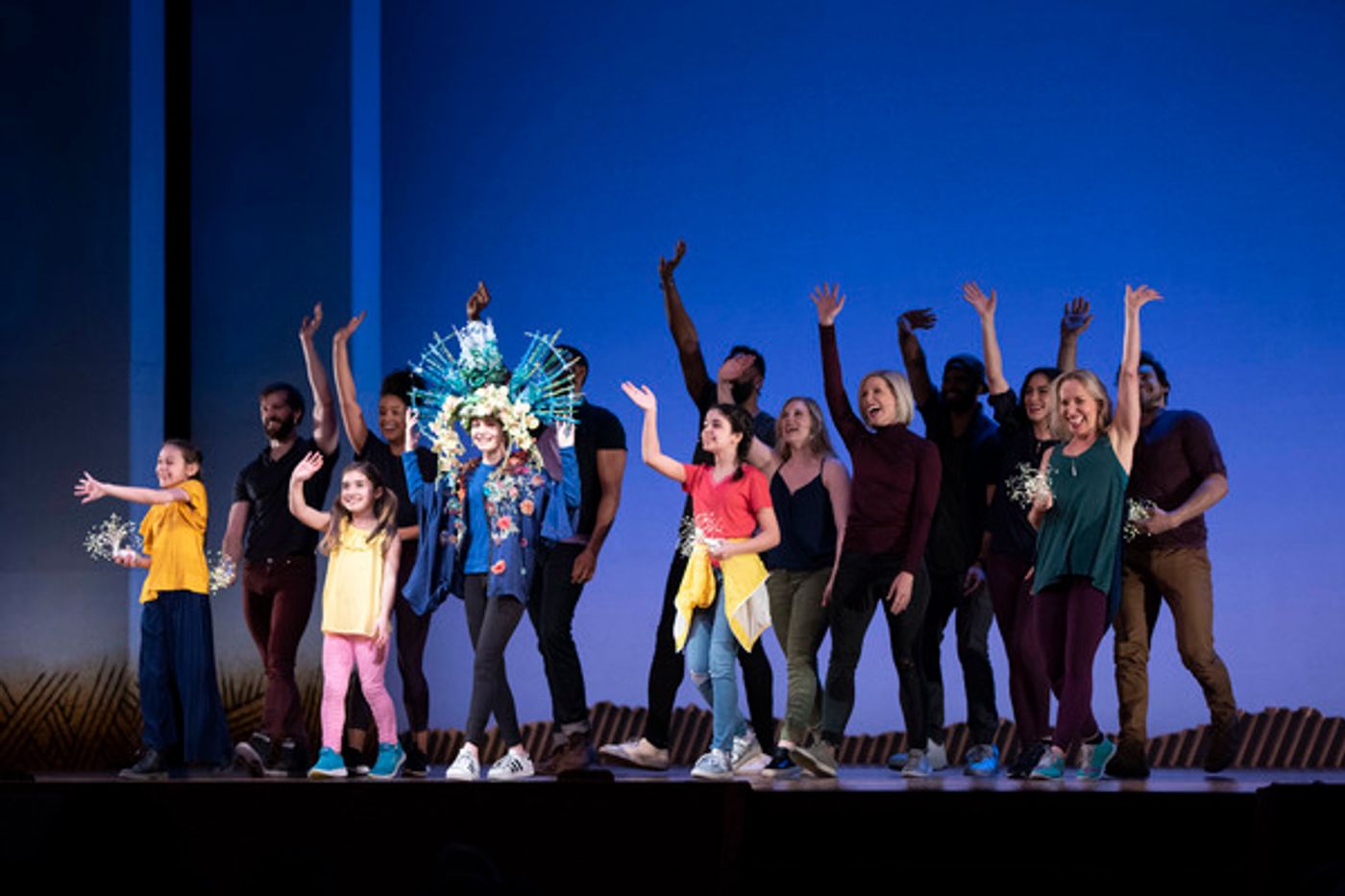 Photo Flash: COME FROM AWAY, BE MORE CHILL, FROZEN, and More Participate in the 2019 Easter Bonnet Competition  Image