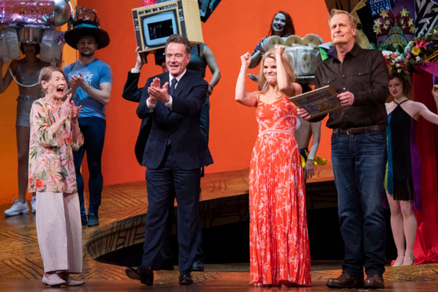 Photo Flash: COME FROM AWAY, BE MORE CHILL, FROZEN, and More Participate in the 2019 Easter Bonnet Competition  Image