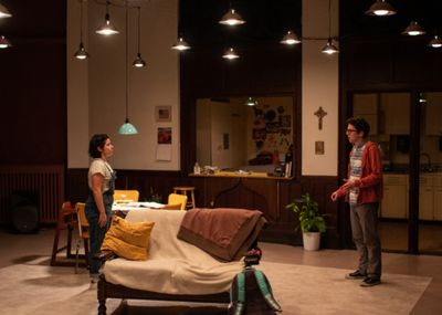 Natalia Plaza and Zac Owens. Photo by Jeremy Varner. Photo