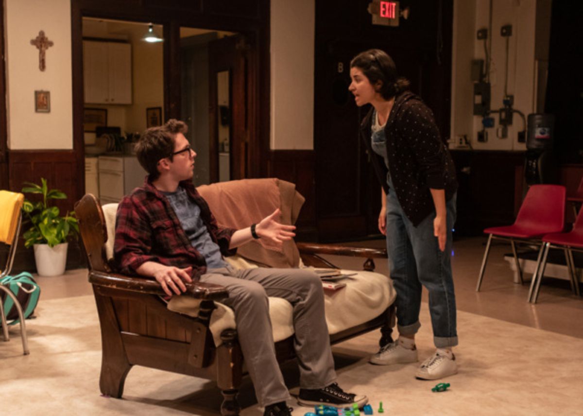 Zac Owens and Natalia Plaza. Photo by Jeremy Varner. at 