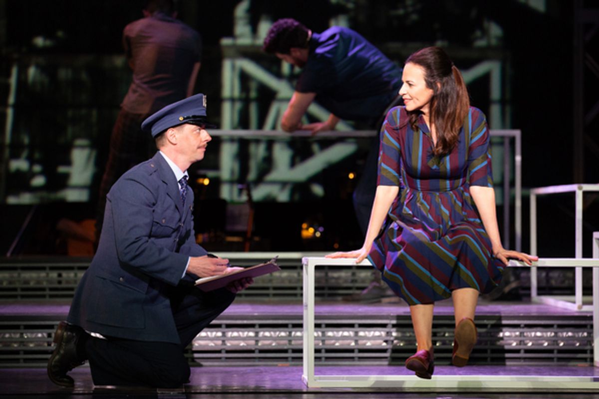 Christian Borle and Mandy Gonzalez at 