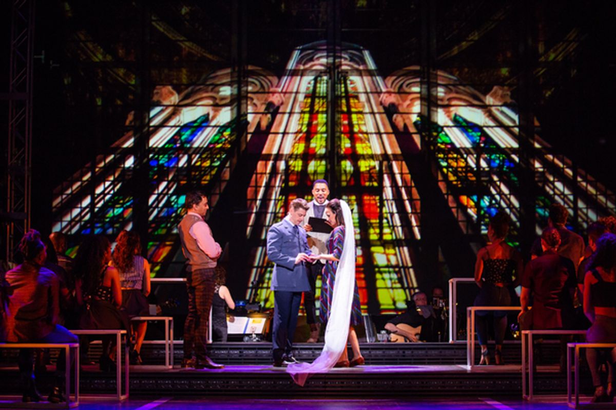 Christian Borle, Mandy Gonzalez, and Company at 