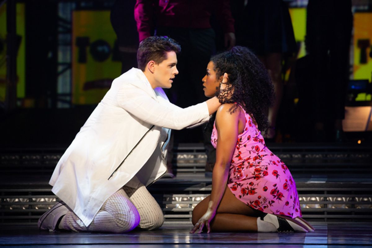 Casey Cott and Taylor Iman Jones at 