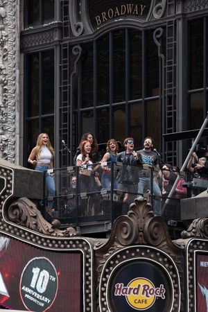Justin Matthew Sargent, Lauren Zakrin, Mitch Jarvis, Katie Webber, Tessa Alves, and Jennifer Rias
@ BroadwayWorld Justin Matthew Sargent, Lauren Zakrin, Mitch Jarvis, Katie Webber, Tessa Alves, and J Photo