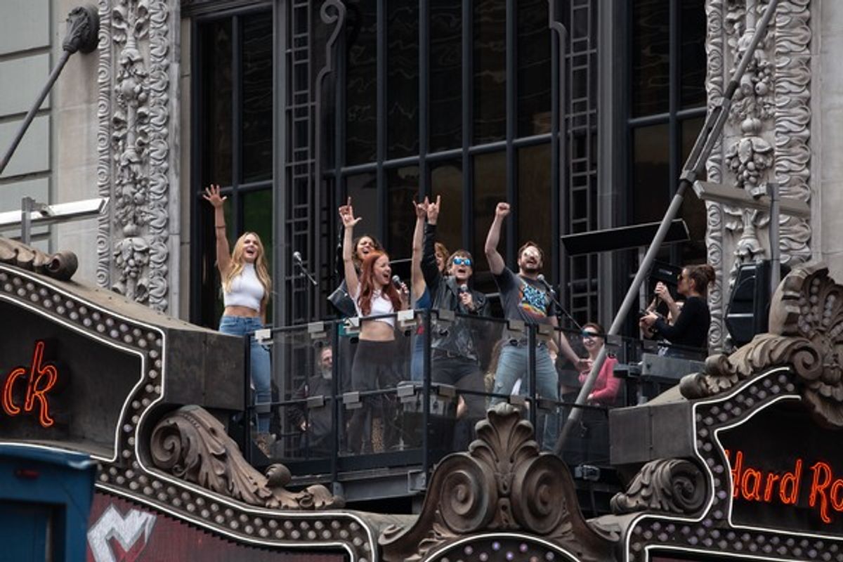 Justin Matthew Sargent, Lauren Zakrin, Mitch Jarvis, Katie Webber, Tessa Alves, and Jennifer Rias 

 at 