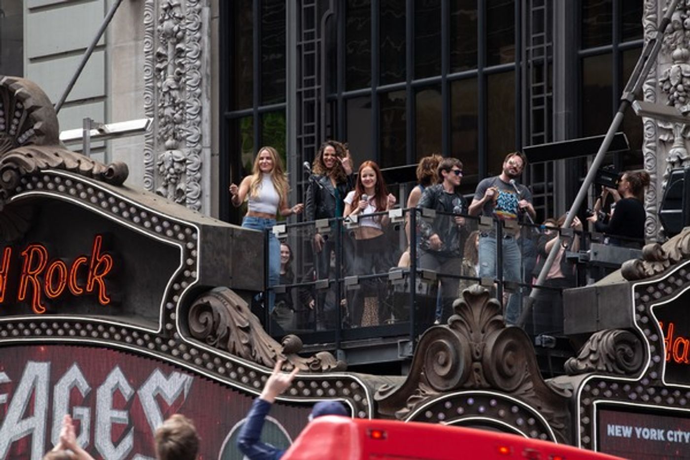 Photo Coverage: ROCK OF AGES Celebrates 10th Anniversary with Pop Up At Hard Rock Cafe!  Image