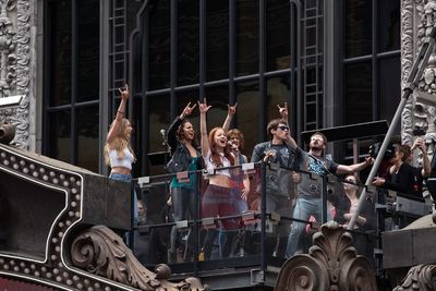 Justin Matthew Sargent, Lauren Zakrin, Mitch Jarvis, Katie Webber, Tessa Alves, and J Photo