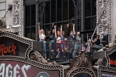 Justin Matthew Sargent, Lauren Zakrin, Mitch Jarvis, Katie Webber, Tessa Alves, and J Photo