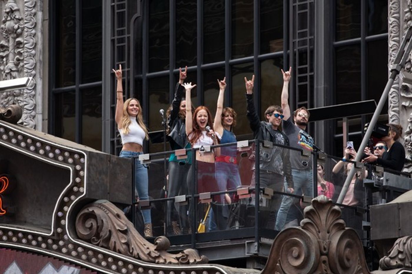 Photo Coverage: ROCK OF AGES Celebrates 10th Anniversary with Pop Up At Hard Rock Cafe!  Image