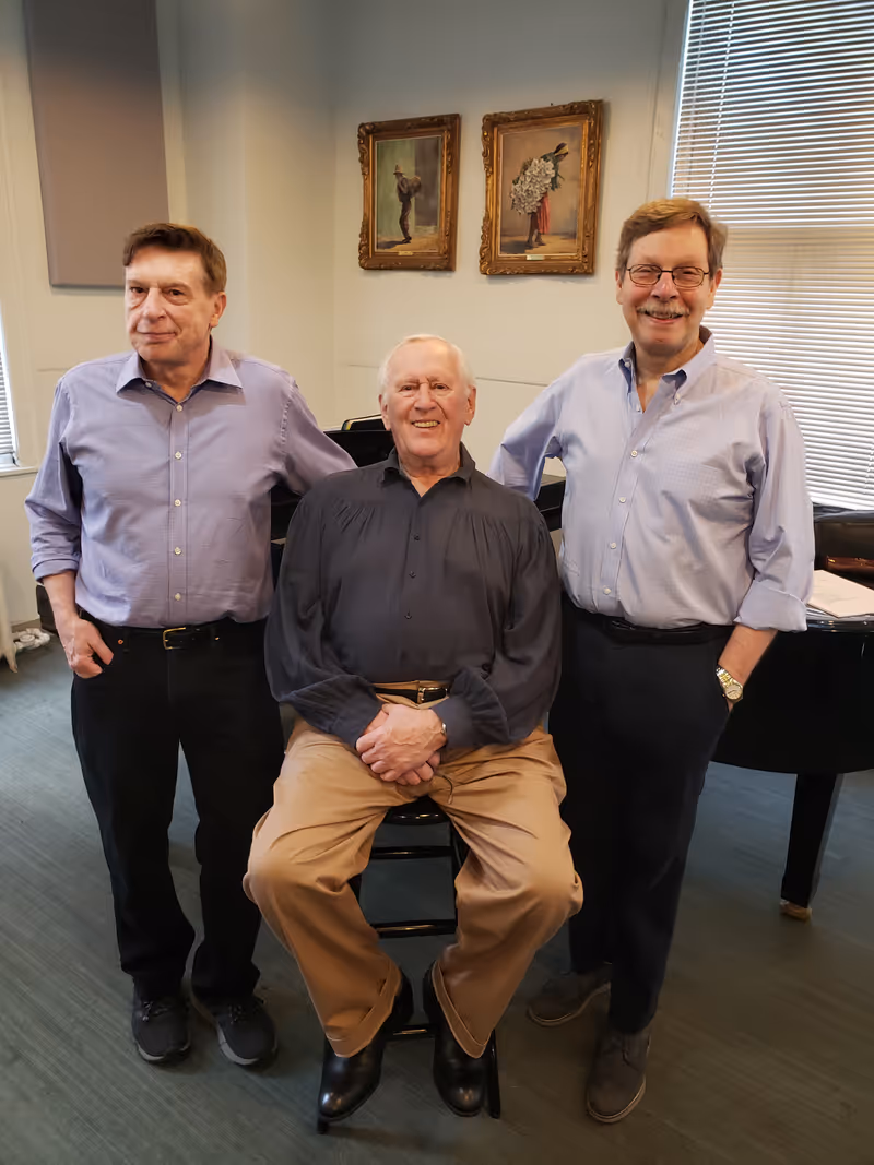 Photo Flash: Len Cariou Begins Rehearsals For National Tour of BROADWAY & THE BARD — photo 3 of 6