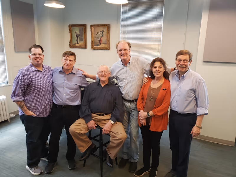 Photo Flash: Len Cariou Begins Rehearsals For National Tour of BROADWAY & THE BARD — photo 1 of 6