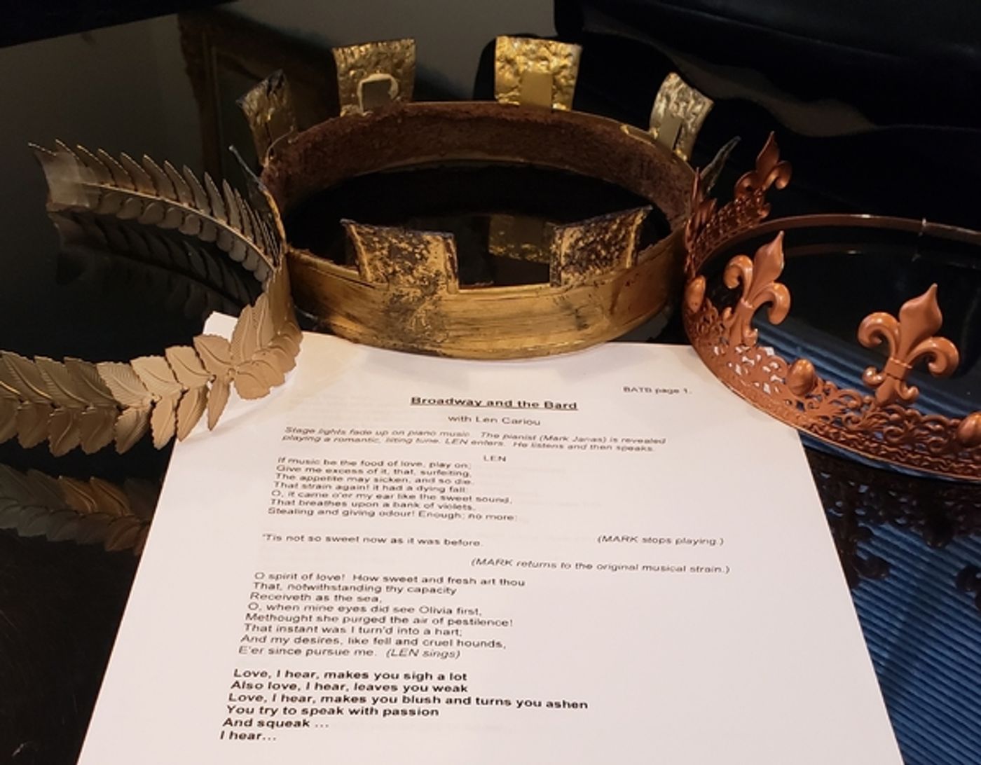 Photo Flash: Len Cariou Begins Rehearsals For National Tour of BROADWAY & THE BARD Photo Flash: Len Cariou Begins Rehearsals For National Tour of BROADWAY & THE BARD Image