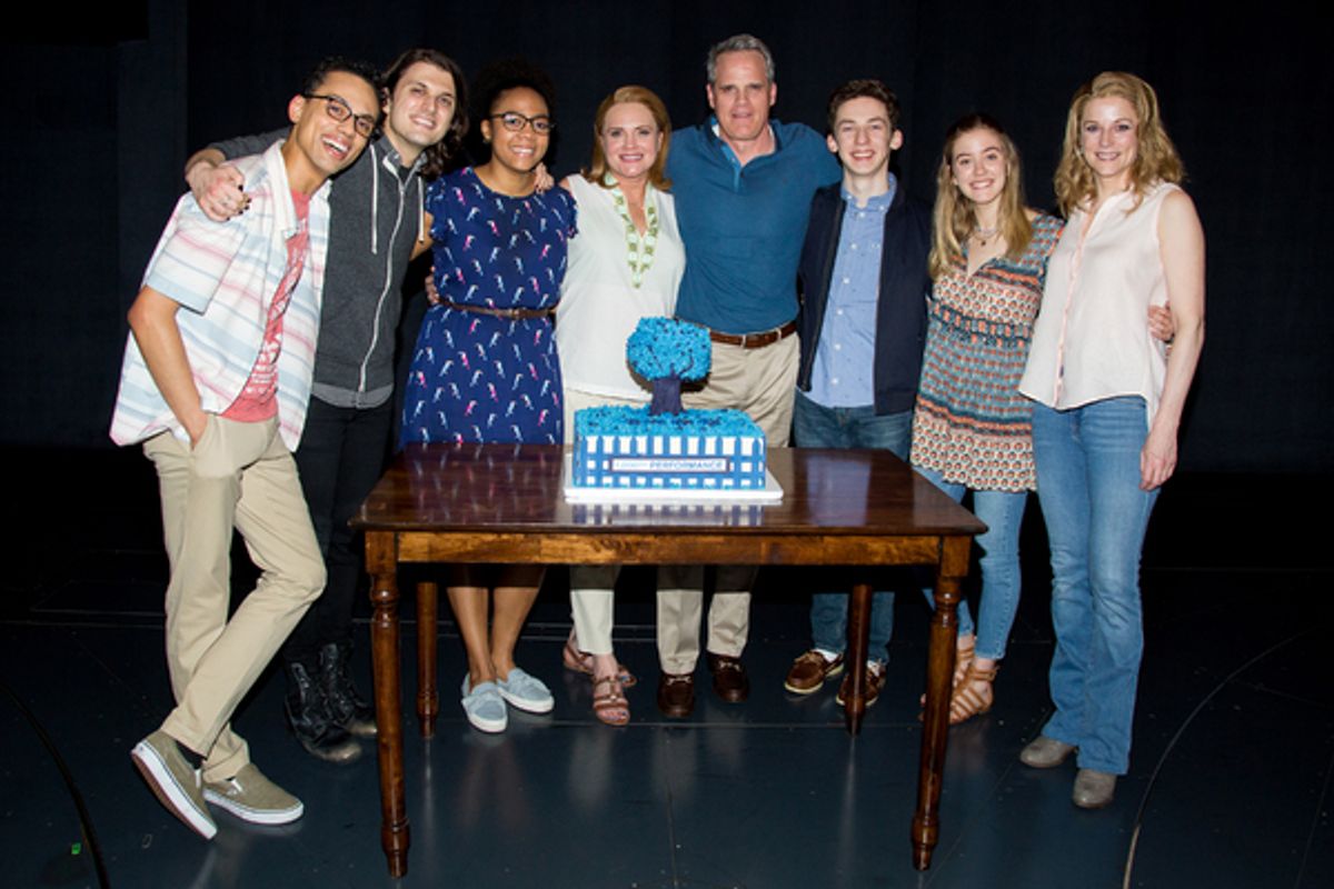 Sky Lakota-Lynch, Alex Boniello, Phoenix Best, Jennifer Laura Thompson, Michael Park, Andrew Barth Feldman, Mallory Bechtel, Lisa Brescia at 