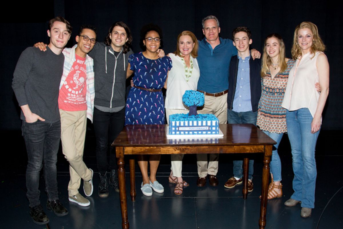 Michael Lee Brown, Sky Lakota-Lynch, Alex Boniello, Phoenix Best, Jennifer Laura Thompson, Michael Park, Andrew Barth Feldman, Mallory Bechtel, Lisa Brescia at 