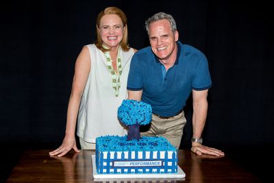 Jennifer Laura Thompson, Michael Park Photo